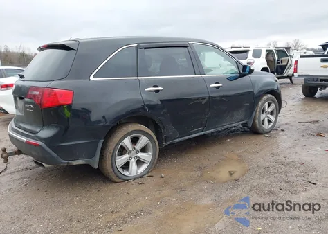 2011 Acura Mdx z USA, uszkodzony, nr VIN 2HNYD2H26BH514744